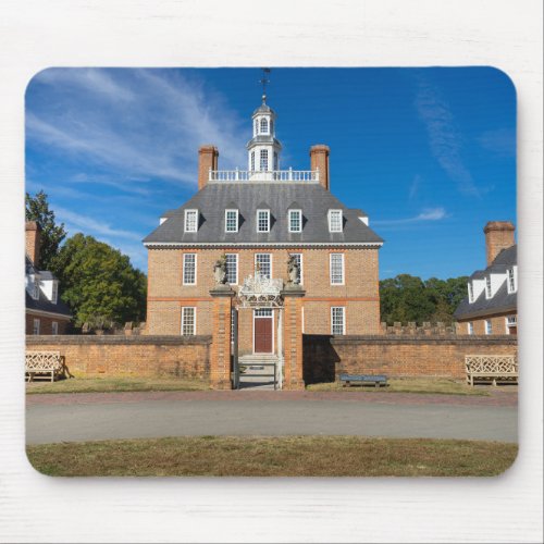 Governors Palace in Williamsburg VA Mouse Pad