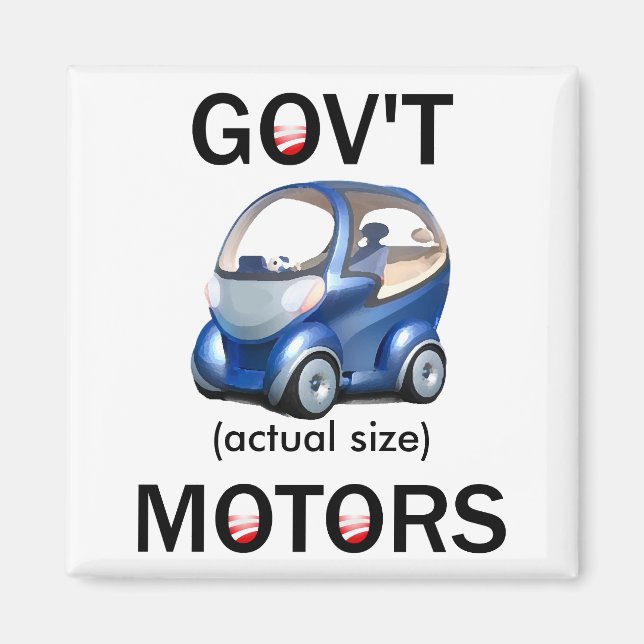 GOV'T MOTORS MAGNET (Front)