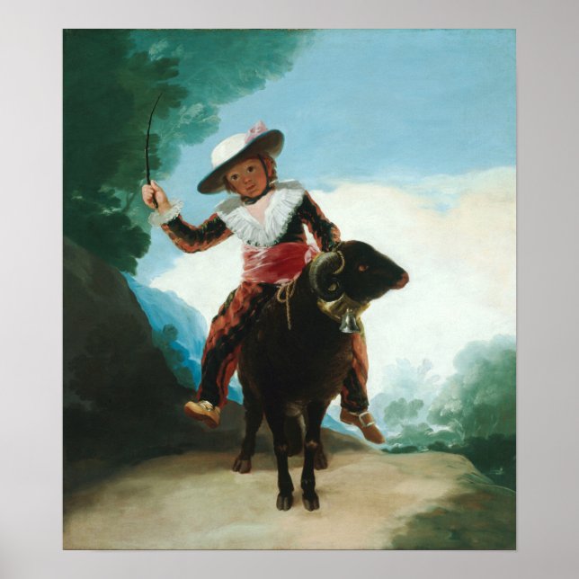 Goya - Boy On Ram Poster (Front)