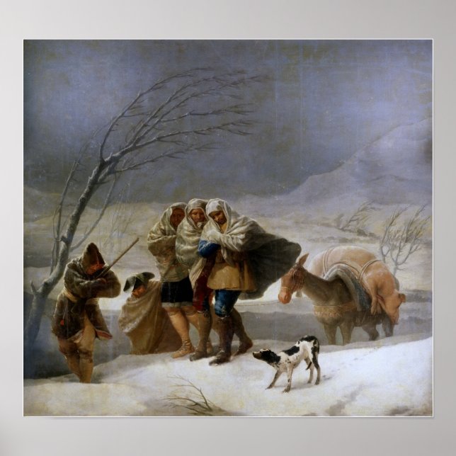 Goya - Mother Or Winter 1786 Poster (Front)