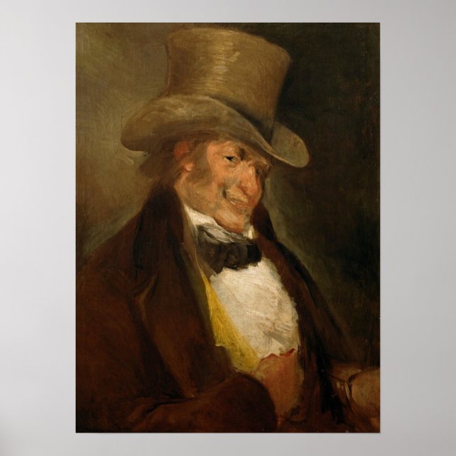 Goya - Self Portrait Poster (Front)
