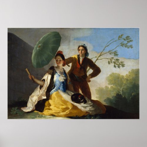 Goya _ Umbrella 1777 Poster
