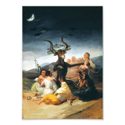 Goya Witches Sabbath Print