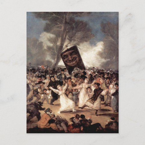 Goya y Lucientes Francisco de Francisco de Goya F Postcard