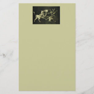 Goya's "Folly of the Bulls" Stationery