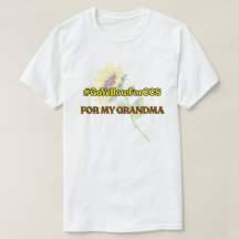 #GoYellowForCCS - Grandma Tshirt