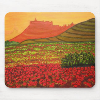 Gozo citadel view mouse pad