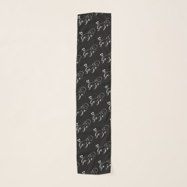 Gozo Heart Flag, Gozitan, Island of Gozo Scarf (Front)