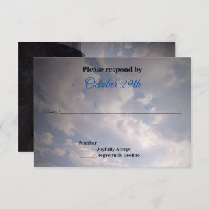 GP Off Road 4X4 Wedding RSVP Invitation