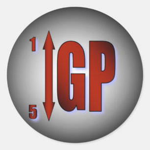GP Shift Warning Sticker - Red