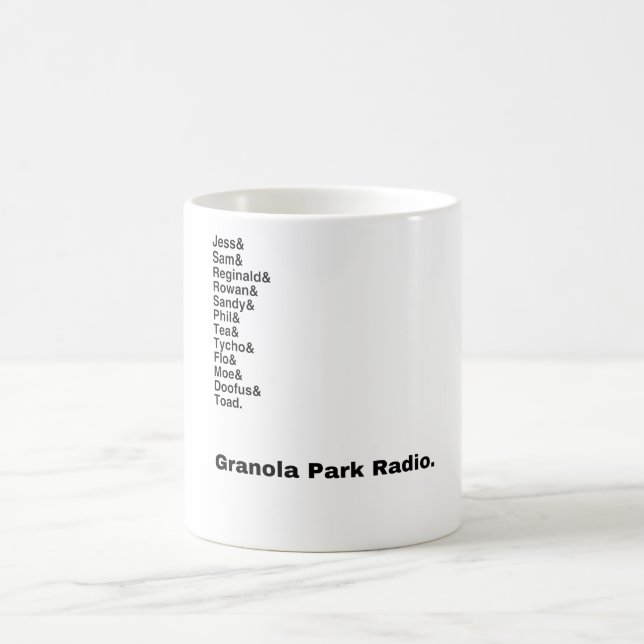 GPR Helvetica Coffee Mug (Center)