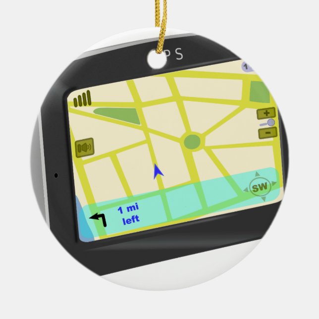 gps-3048 ceramic ornament (Front)