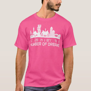 GPS Coordinates City Of Bochum Skyline Dream City T-Shirt