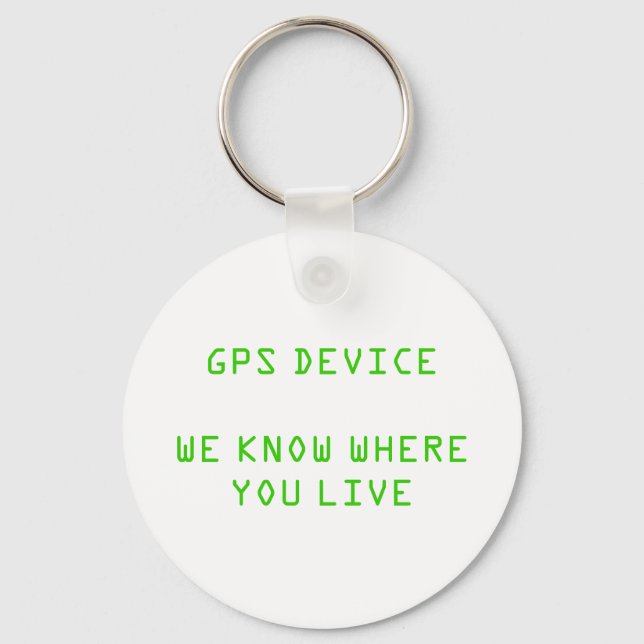 GPS DEVICE KEYCHAIN (Front)