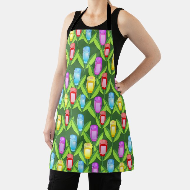 GPS Flowers  Apron (Insitu)
