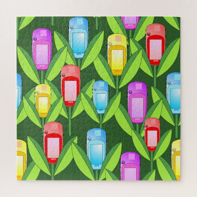 GPS Flowers Jigsaw Puzzle (Vertical)