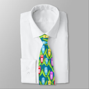 GPS Flowers Neck Tie