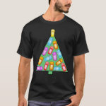 GPS Geocaching Christmas Tree T-Shirt