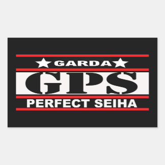 GPS RECTANGULAR STICKER