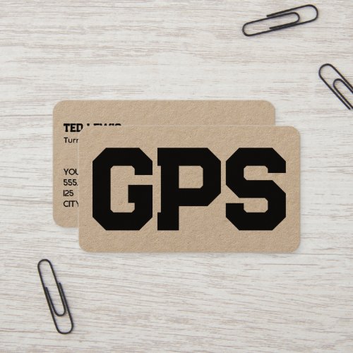 GPS Services Business Card