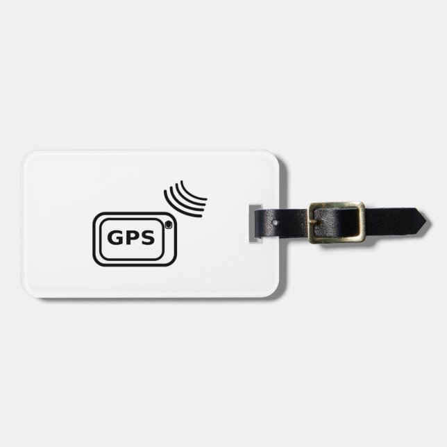 GPS Signal Luggage Tag (Front Horizontal)