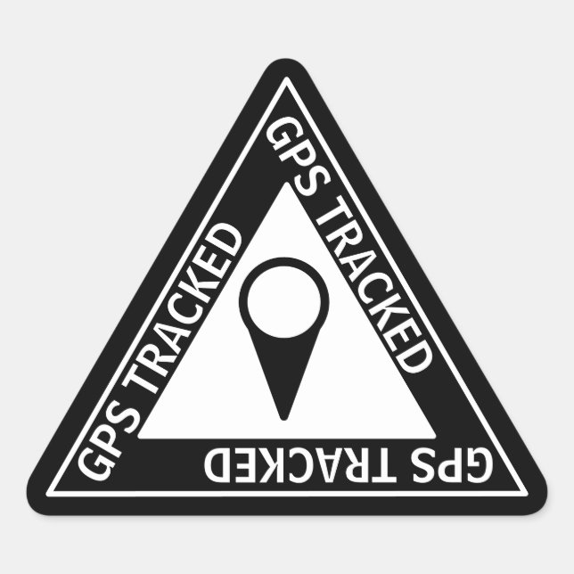 GPS Triangle Stickers (Front)