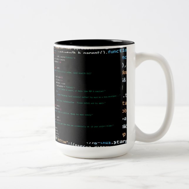 GPT-4 Python Code Mug (Right)