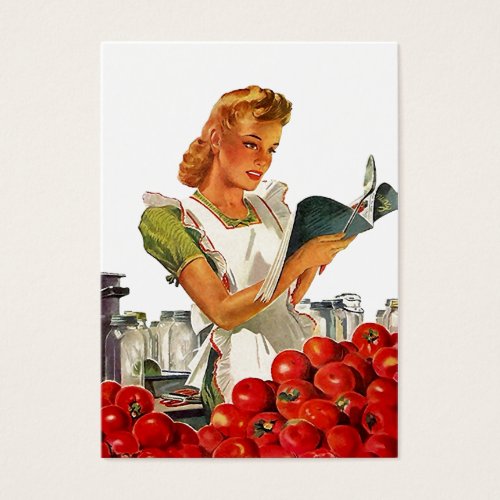 GR8 Retro Style Kitchen Home Canning Gift Tag Card