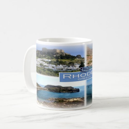 GR Greece _ Rhodes _ Coffee Mug