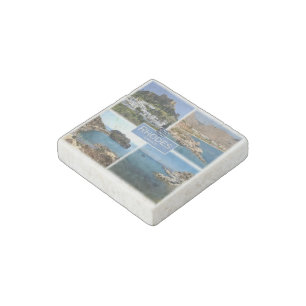 GR Greece - Rhodes - Stone Magnet