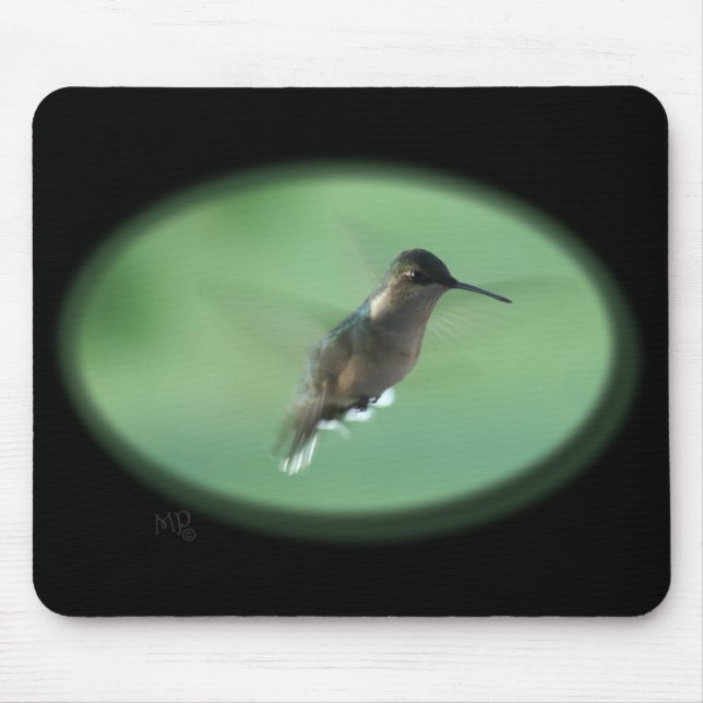 Gr Hummingbird Mousepad- customize Mouse Pad (Front)