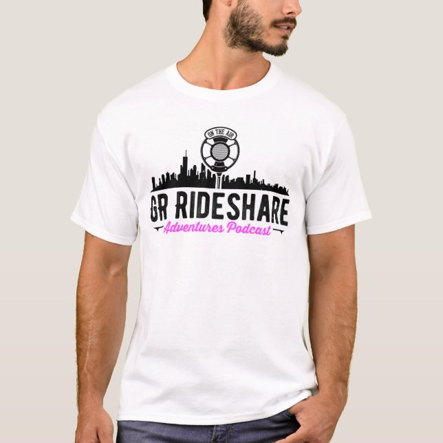 GR Ridshare Adventure Podcast Tshirt (Front)