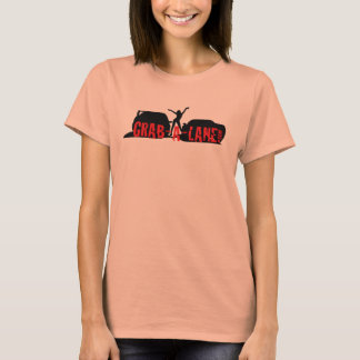 GRAB-A-LANE STREET RACE GRAPHIC: Woman's Burnout T T-Shirt