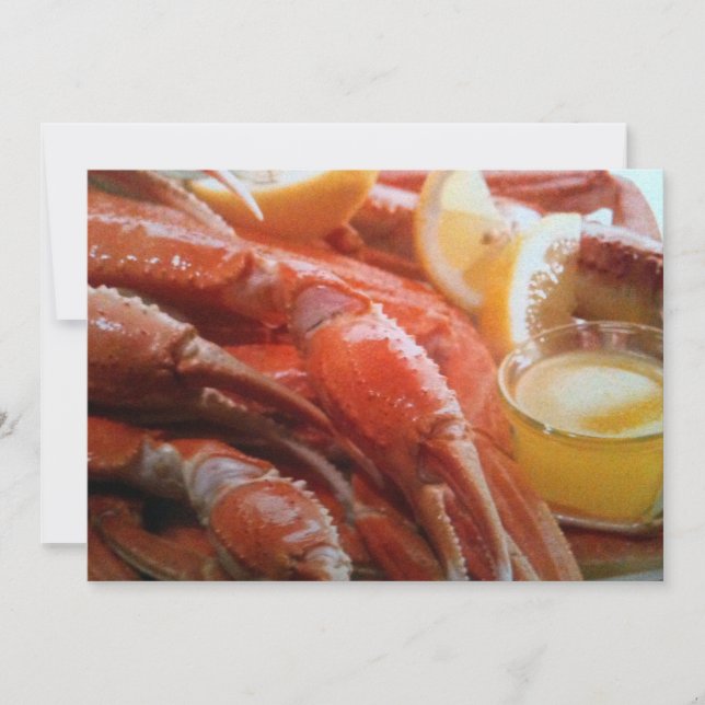 "GRAB LEG" FESTIVITY INVITATION (Front)