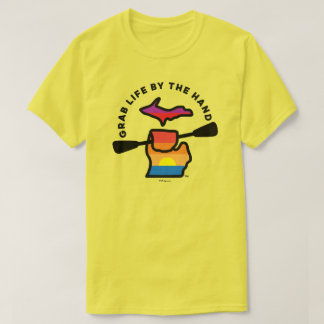 Grab Life by the Hand™ Paddle Sunset T-Shirt