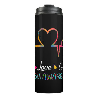 Grab This "Live Love Accept Autism Awareness" As a Thermal Tumbler