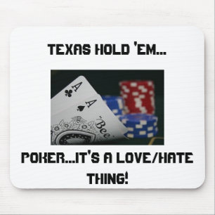 Grab Your Chips 'Cause The Game Is On! Mouse Pad