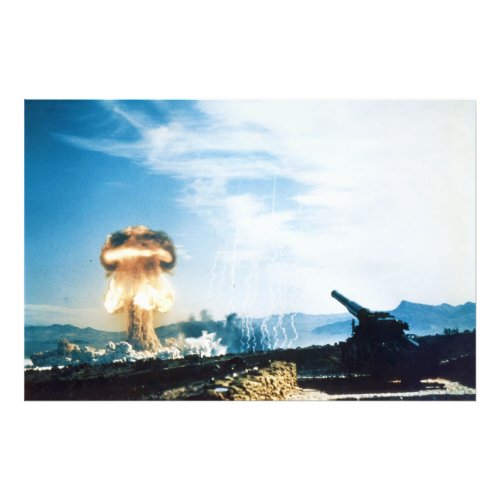 Grable Event Operation Upshot Knothole Atomic Test Photo Print