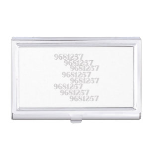 Grabovoi 9681257 Numbers      Business Card Case