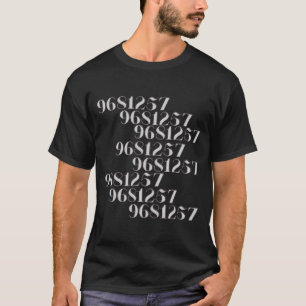 Grabovoi 9681257 Numbers   T-Shirt