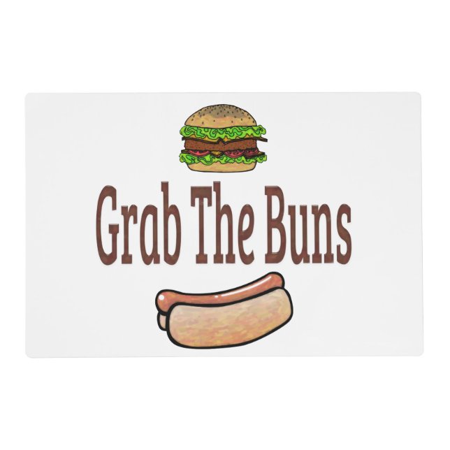 GrabTheBuns Placemat (Front)