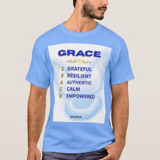 GRACE Acronym Inspirational Men’s T‑Shirt T-Shirt