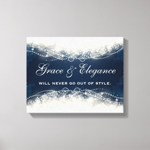 Grace and Elegance Will Never Go Out of Style Canvas Print