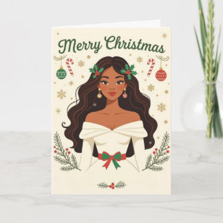 Grace and Glamour Christmas Card