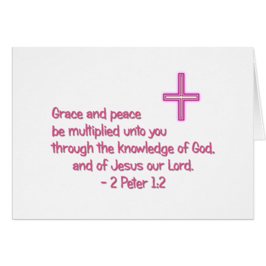 Grace and Peace Cards (Front Horizontal)