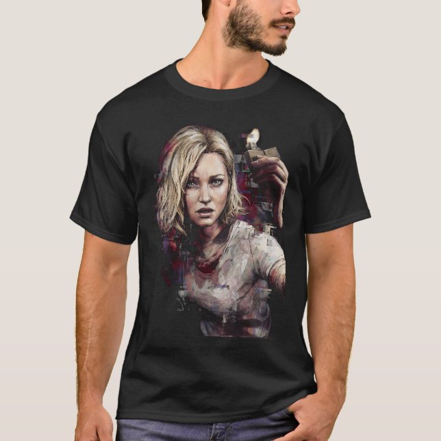 Grace Ashcroft RE9 FBI Technical Non-Combat Horror T-Shirt (Front)