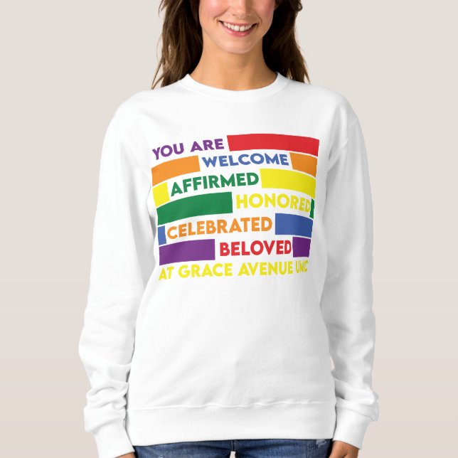 Grace Avenue Pride Sweatshirt (Front)
