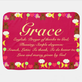 Grace Baby Blanket Template