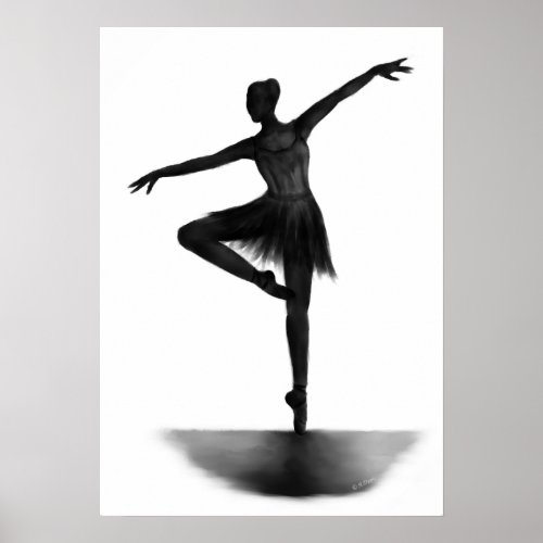 Grace ballerina poster