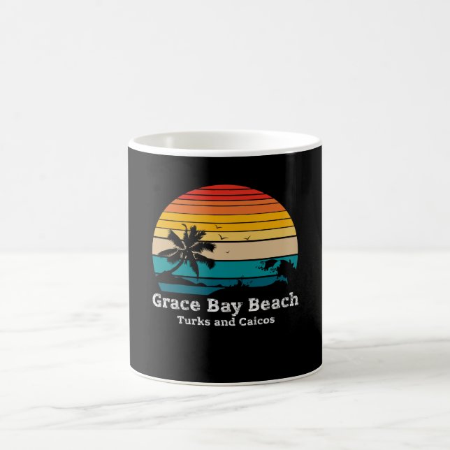 Grace Bay Beach Providenciales - Turks and Caicos Coffee Mug (Center)
